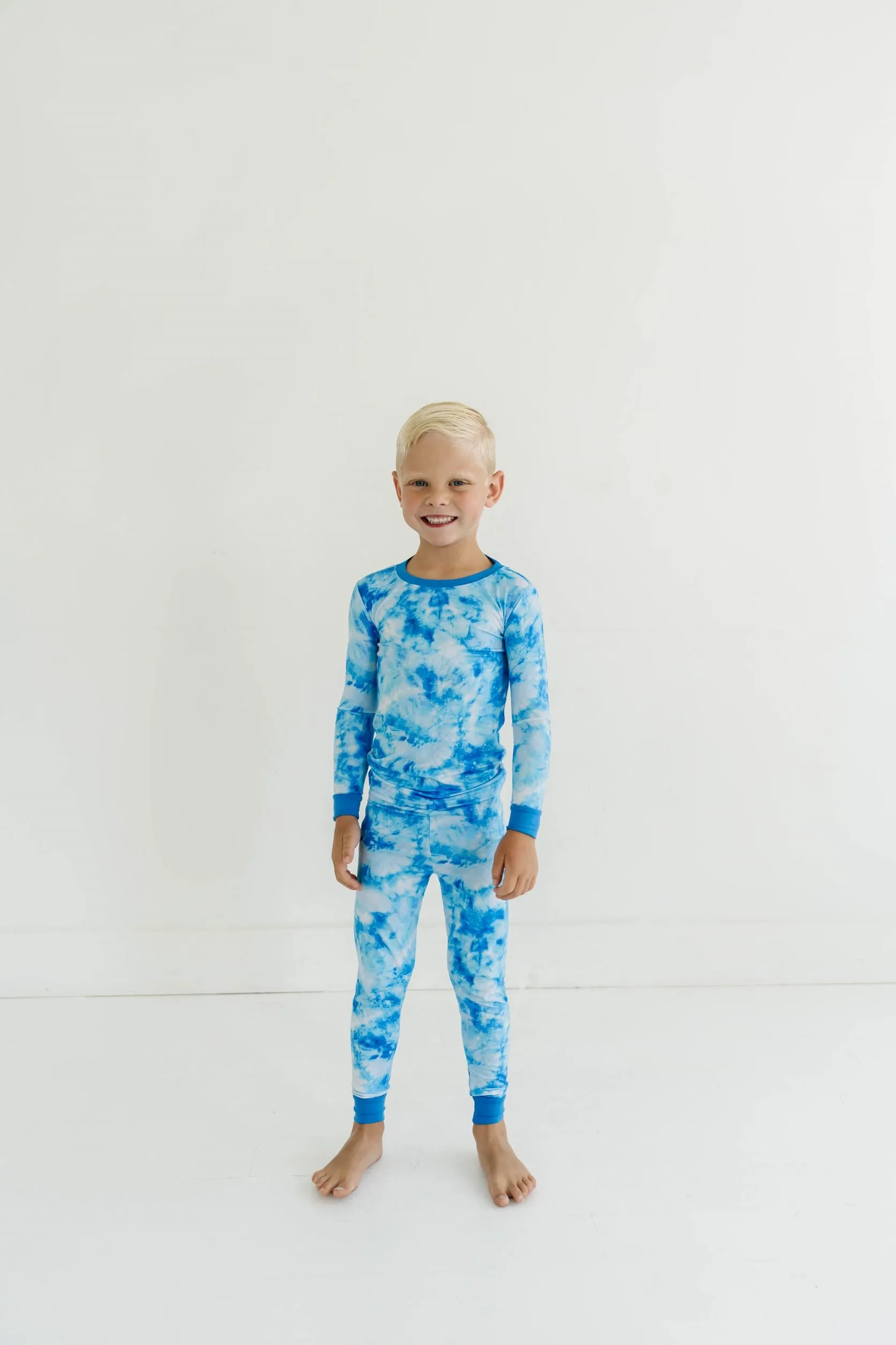 Little Sleepies Milky Way Tie Dye L/S 2pc Pajama Set