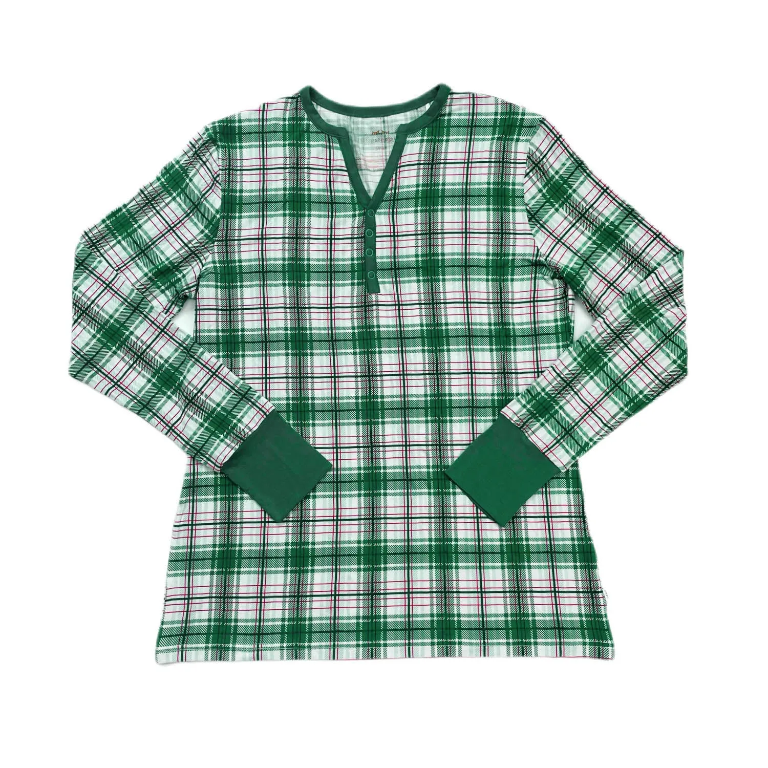 Little Sleepies Noel Plaid Women's Bamboo 2pc Pajama Set