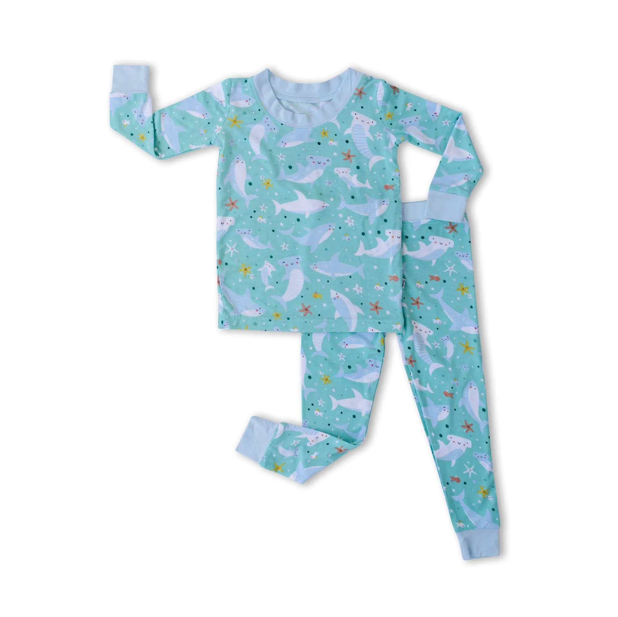 Little Sleepies Shark Soiree Pajama Set