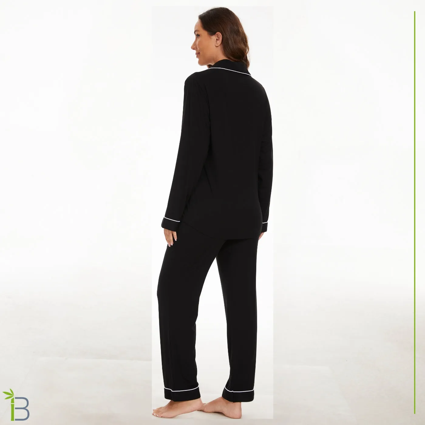 Long Sleeve Bamboo Viscose Pajama Set