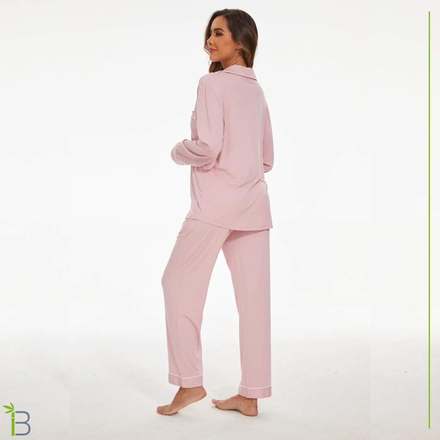 Long Sleeve Bamboo Viscose Pajama Set