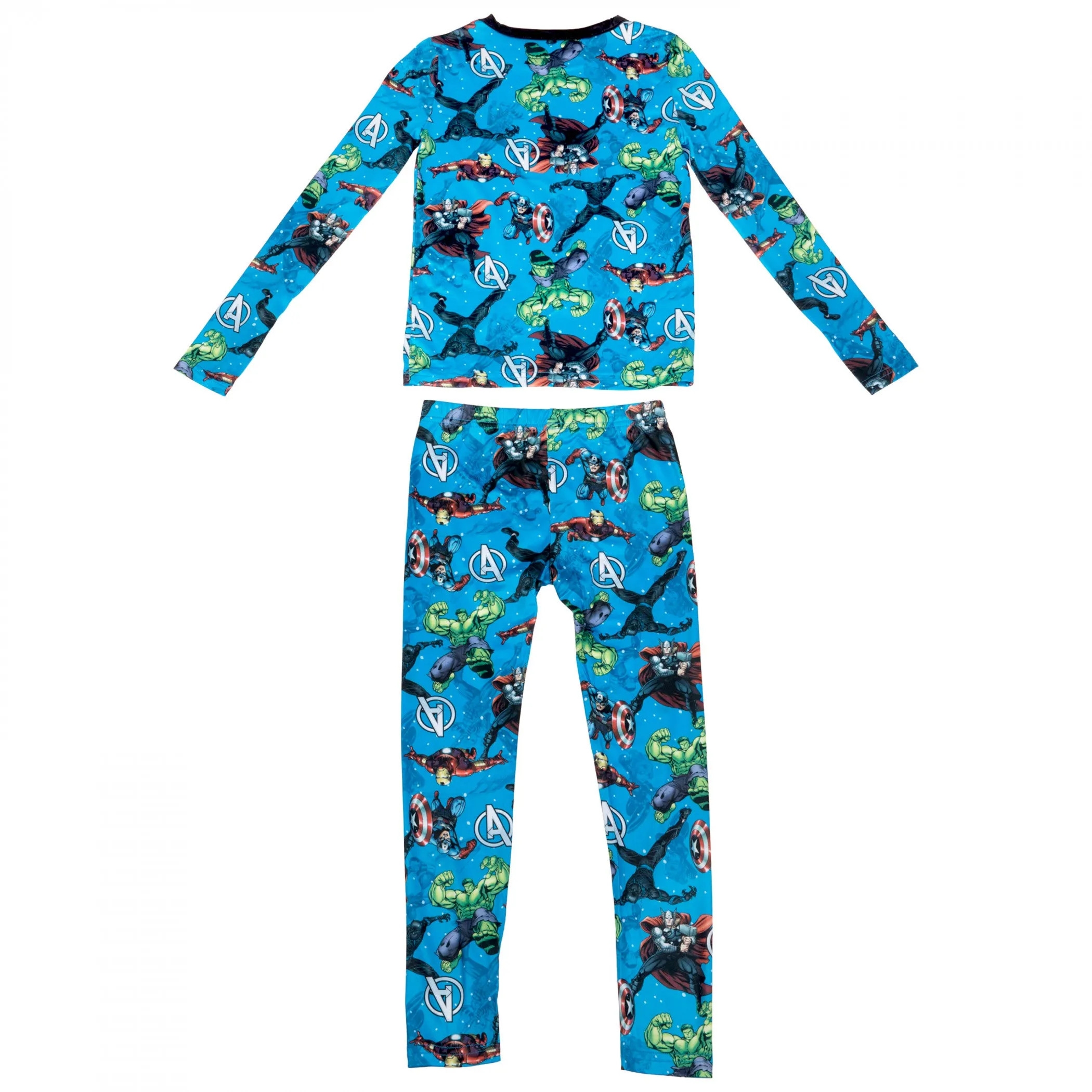 Marvel Comics The Avengers Mightiest Heroes Boys 2-Piece Pajama Set