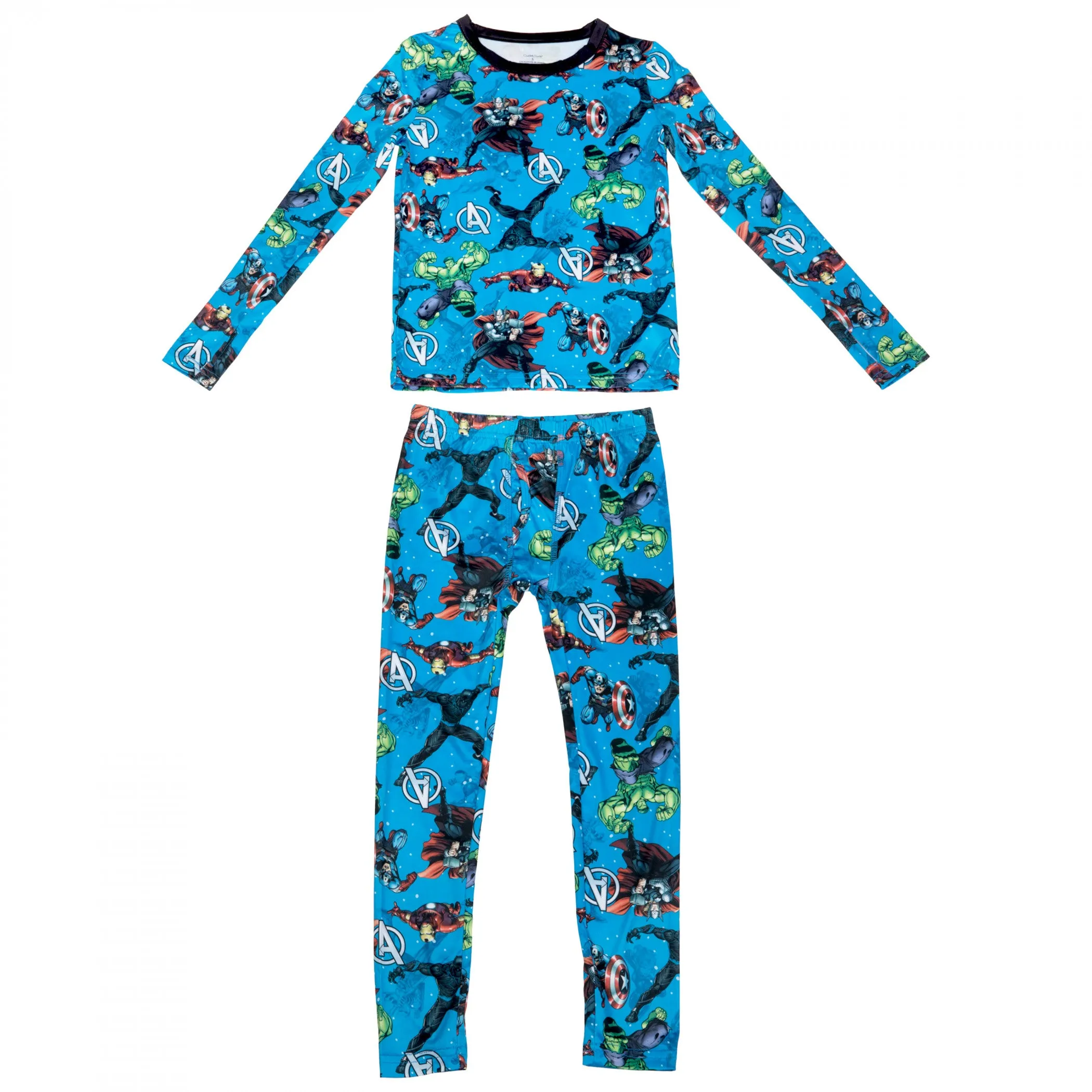 Marvel Comics The Avengers Mightiest Heroes Boys 2-Piece Pajama Set