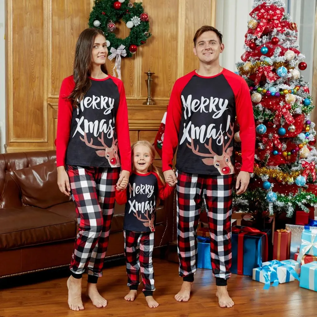 Matching Family Pajama Set Christmas Sleepwear