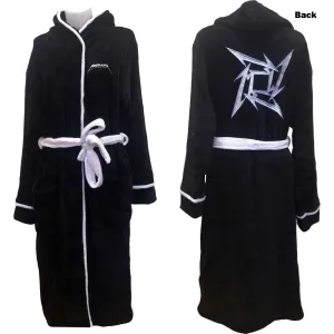 Metallica Unisex Bathrobe: Load/Reload Star