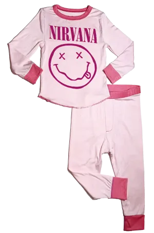 Nirvana Pink Smiley Thermal Set