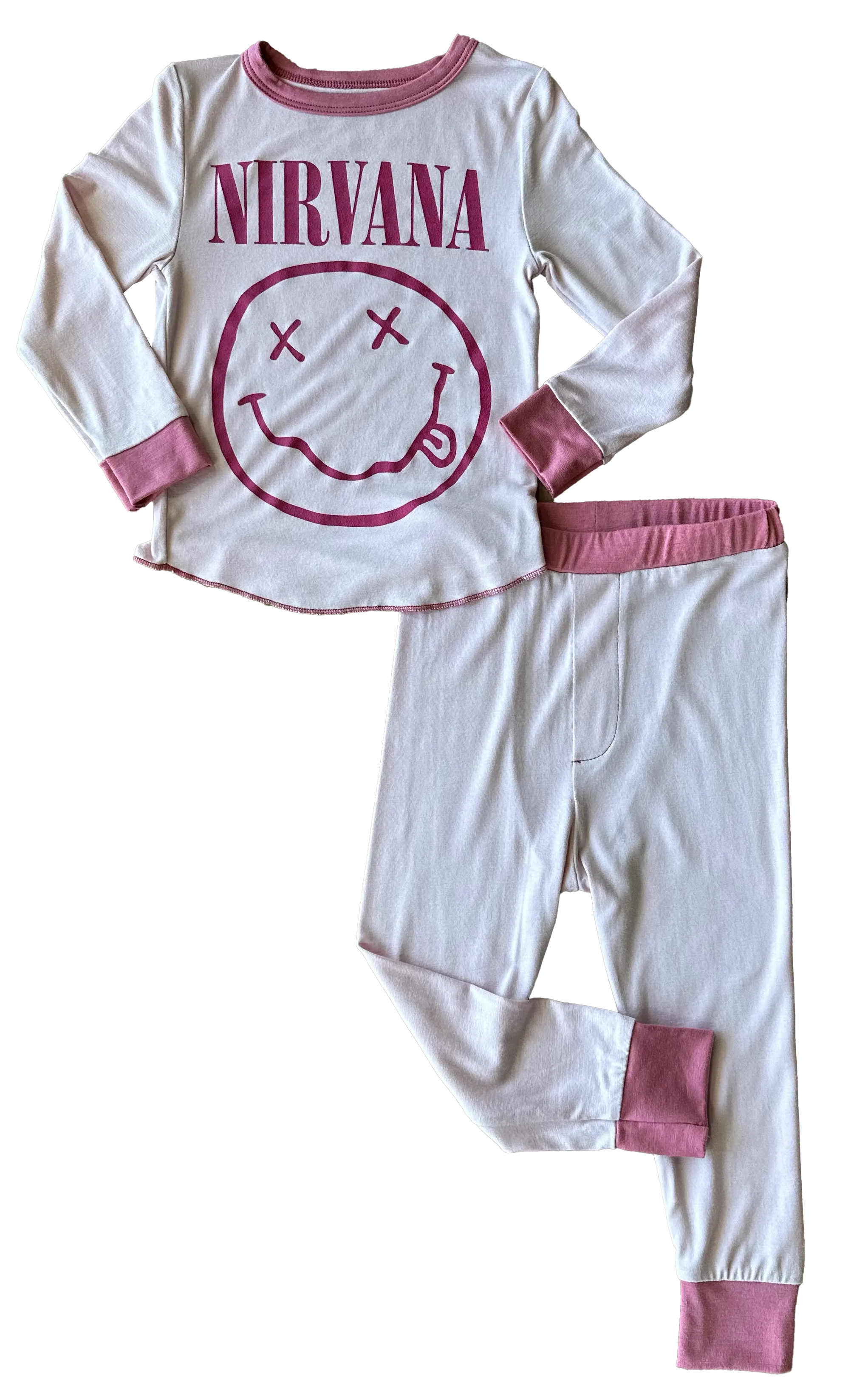 Nirvana Pink Smiley Thermal Set