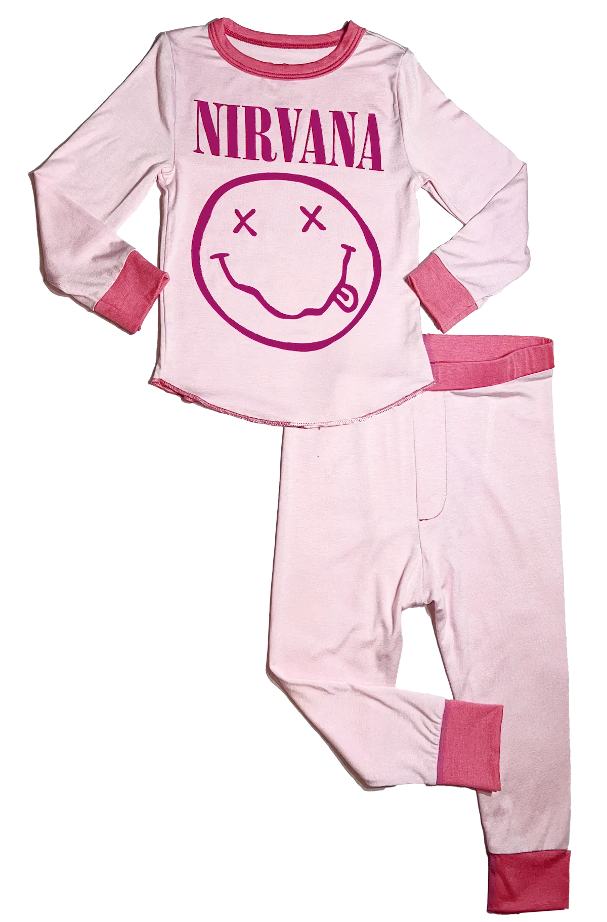 Nirvana Pink Smiley Thermal Set