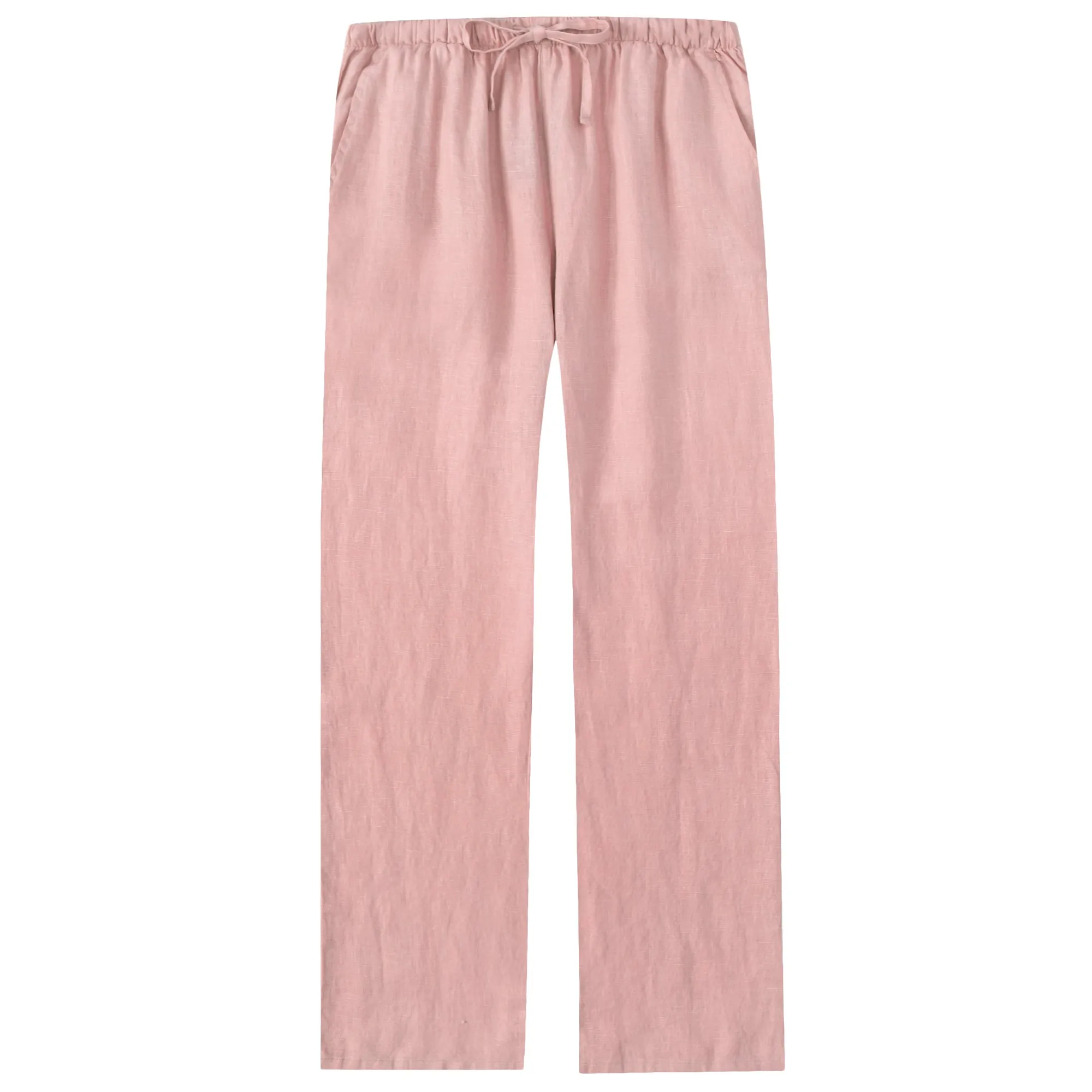 Noble Mount 100% Linen Womens Pajama Louge Pants for Summer