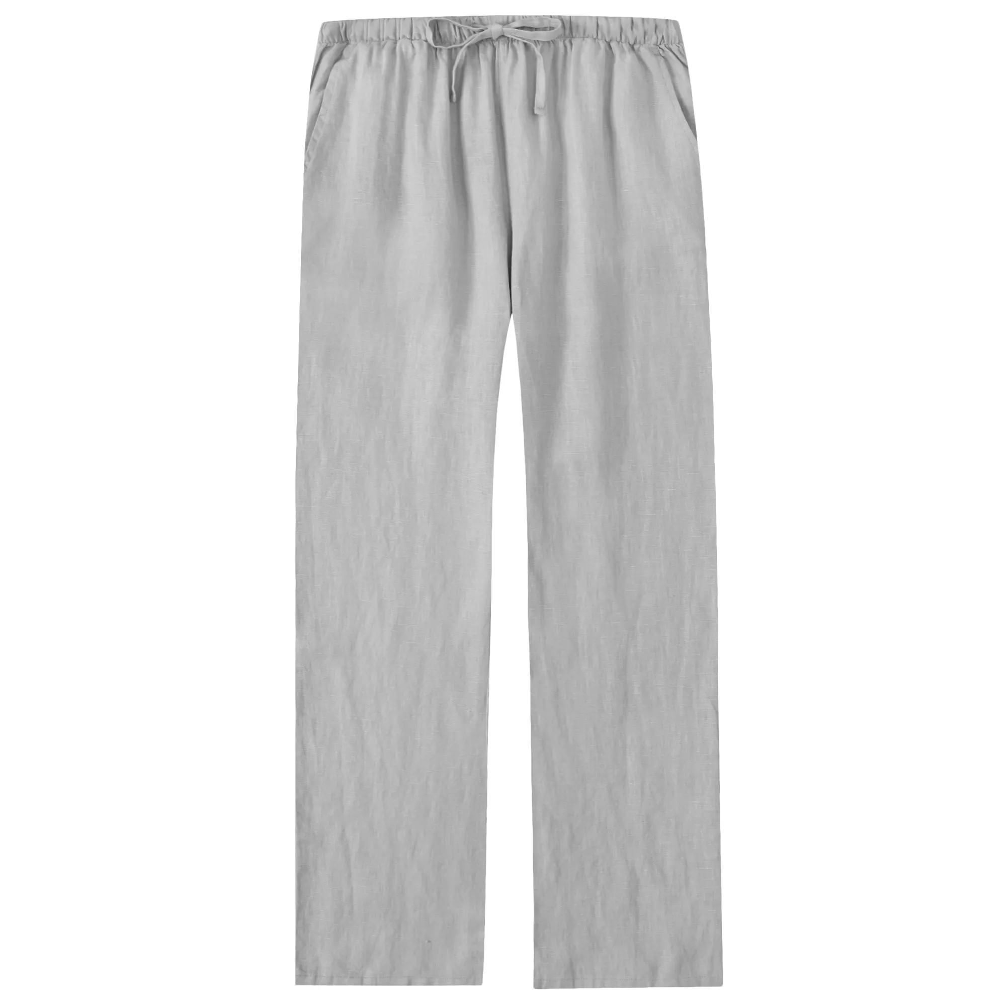 Noble Mount 100% Linen Womens Pajama Louge Pants for Summer