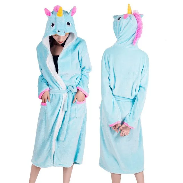 Panda Plush Bathrobe<br>Panda Bathdress