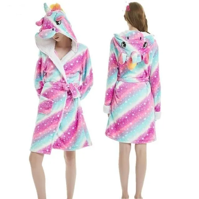 Panda Plush Bathrobe<br>Panda Bathdress