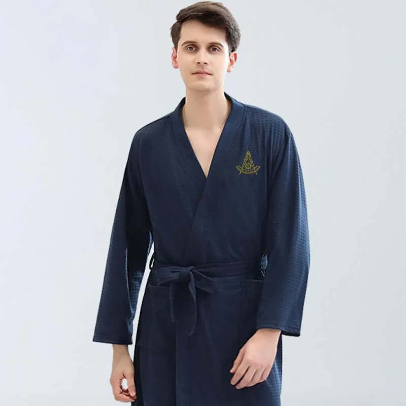 Past Master Blue Lodge California Regulation Bathrobe - Various Colors