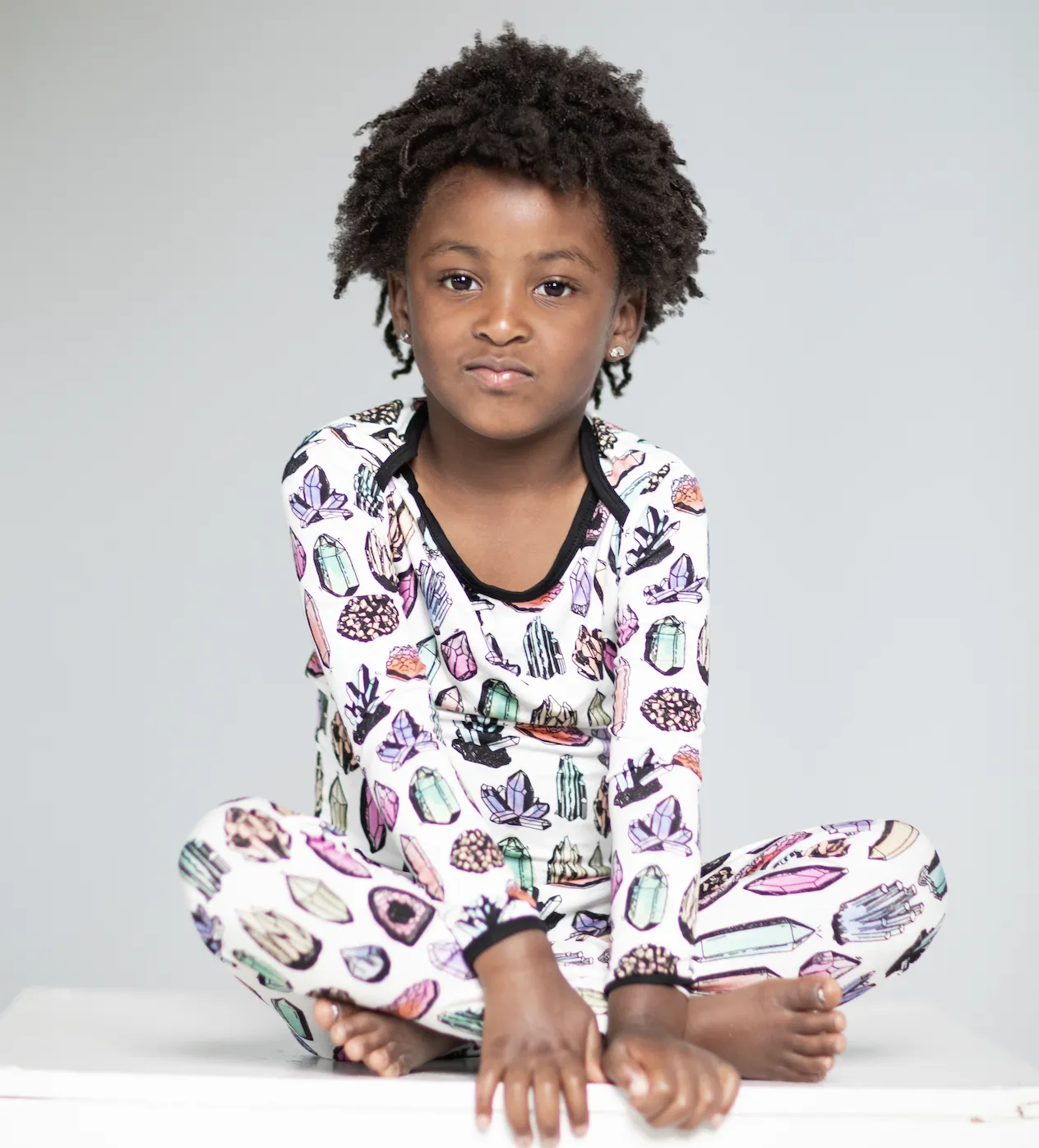 Peregrine Kidswear Crystal Rocks 2pc Pajama Set