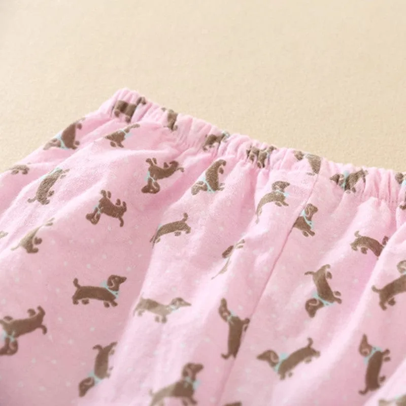 Pink Dachshund Pajamas