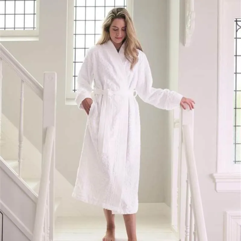 Pip Studio Mosaic De Pip White Cotton Bathrobe