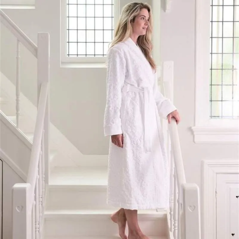 Pip Studio Mosaic De Pip White Cotton Bathrobe