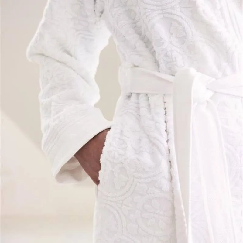 Pip Studio Mosaic De Pip White Cotton Bathrobe