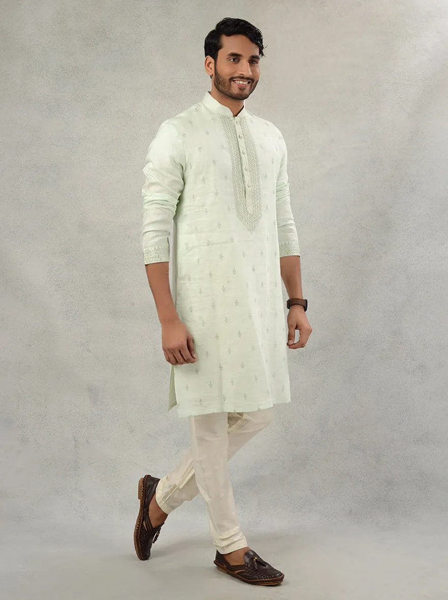 Pista Green Kurta Pajama | TULA