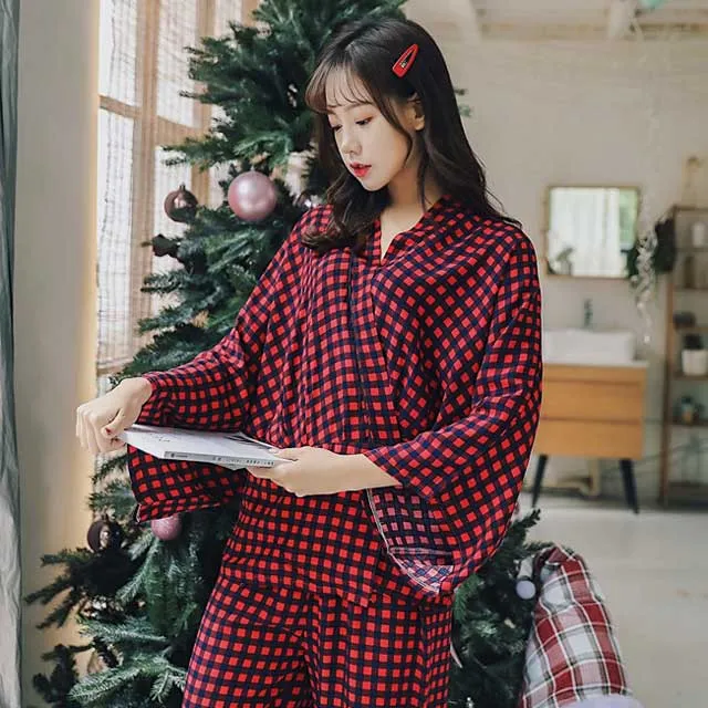 Plaid Pajamas