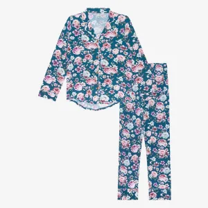 Posh Peanut Keisha Women's L/S & Relaxed Pant Pajama Set