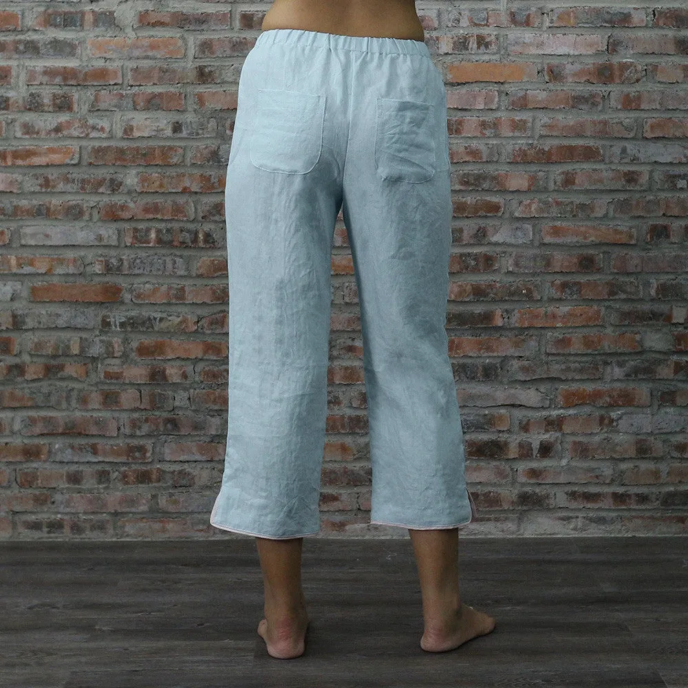 "Megan" Linen Pajama Set