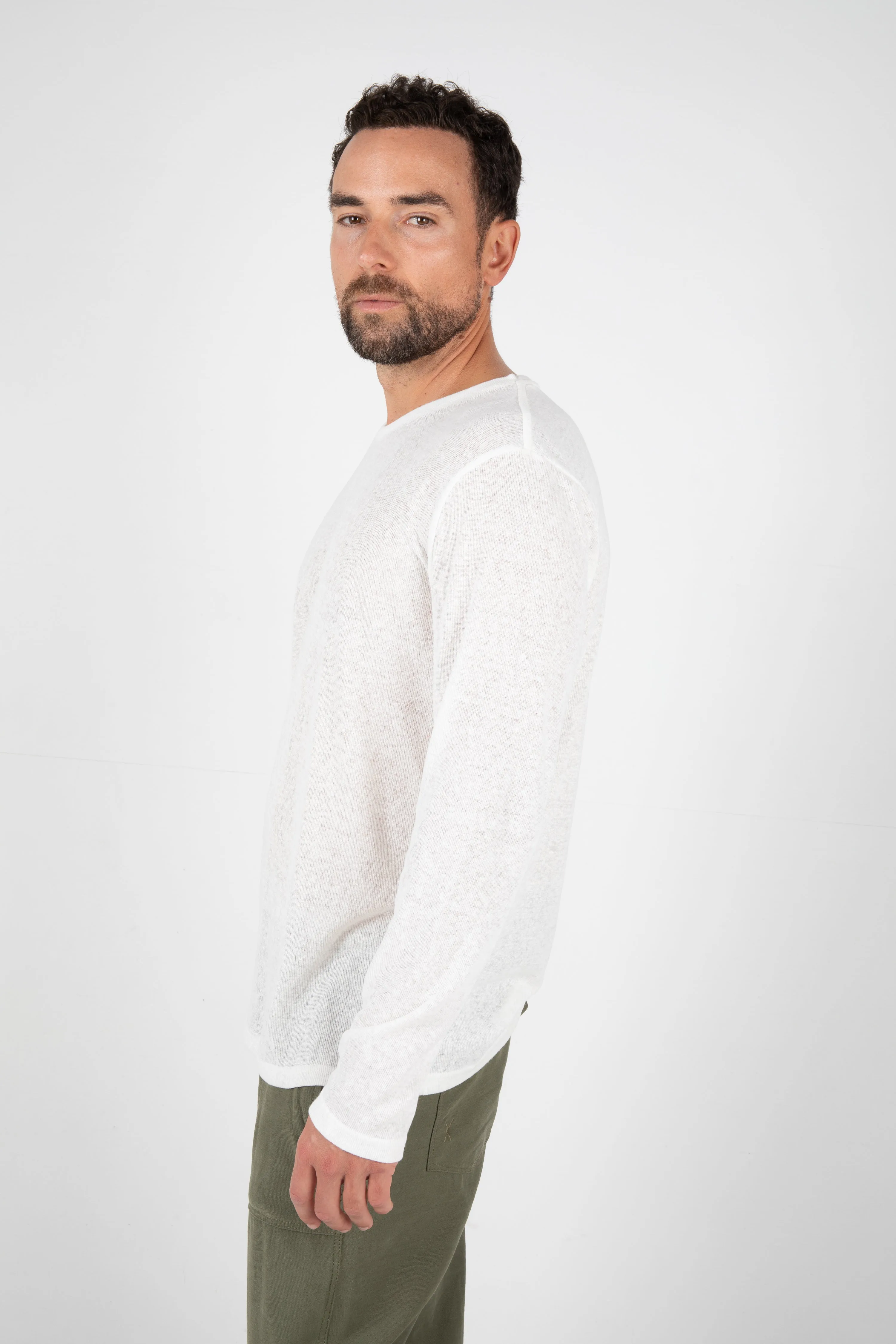 RAES LONG SLEEVE - WHITE