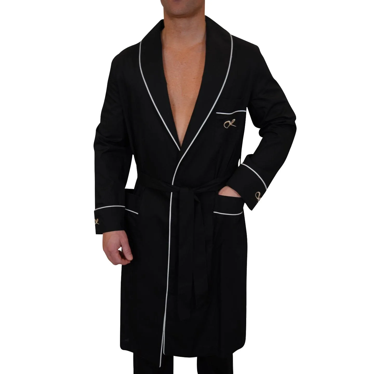 Rejuvenate Bathrobe In Black