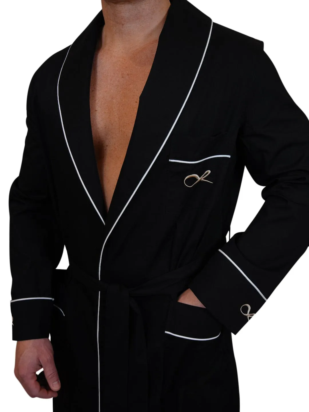 Rejuvenate Bathrobe In Black