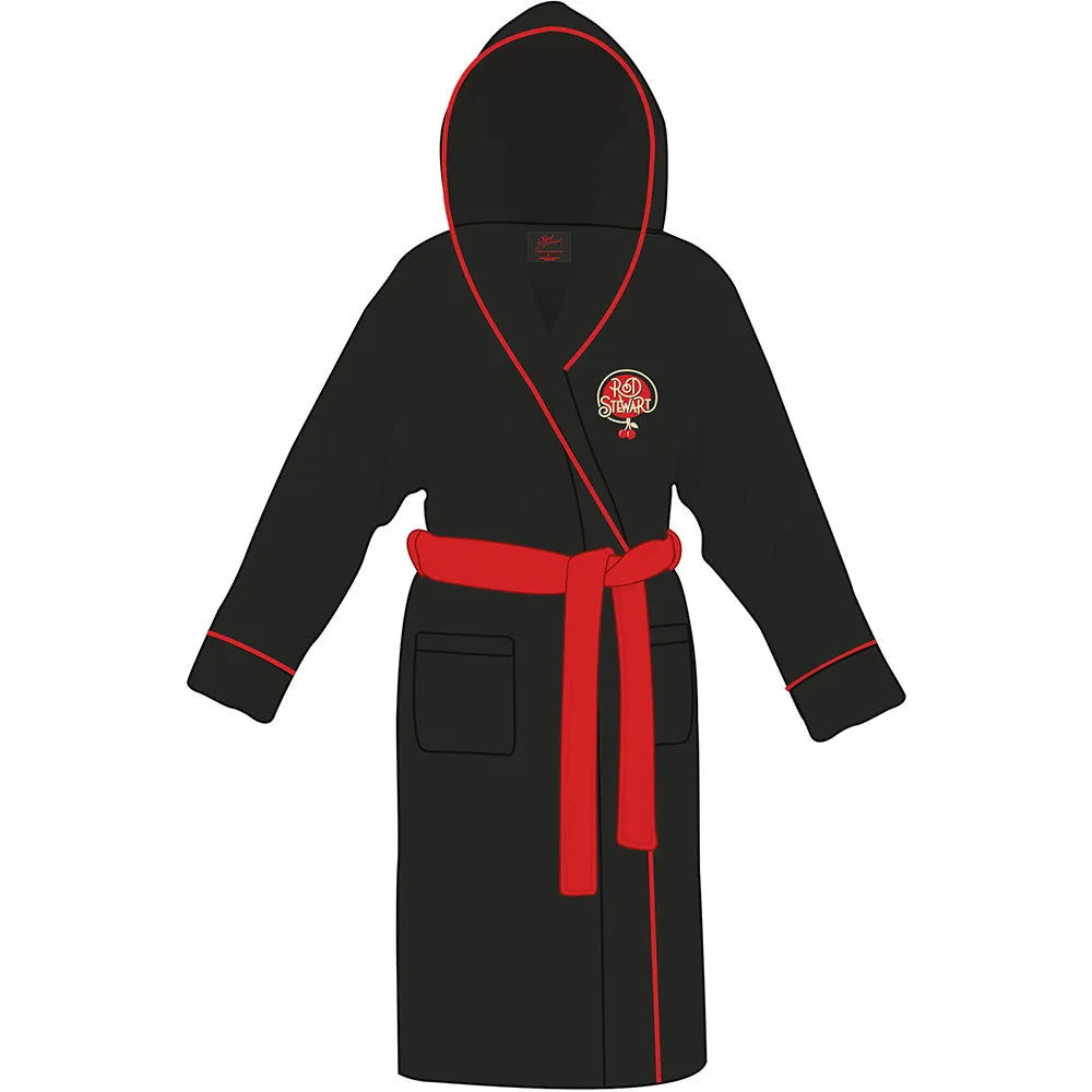 Rod Stewart Unisex Bathrobe: Cherries Logo