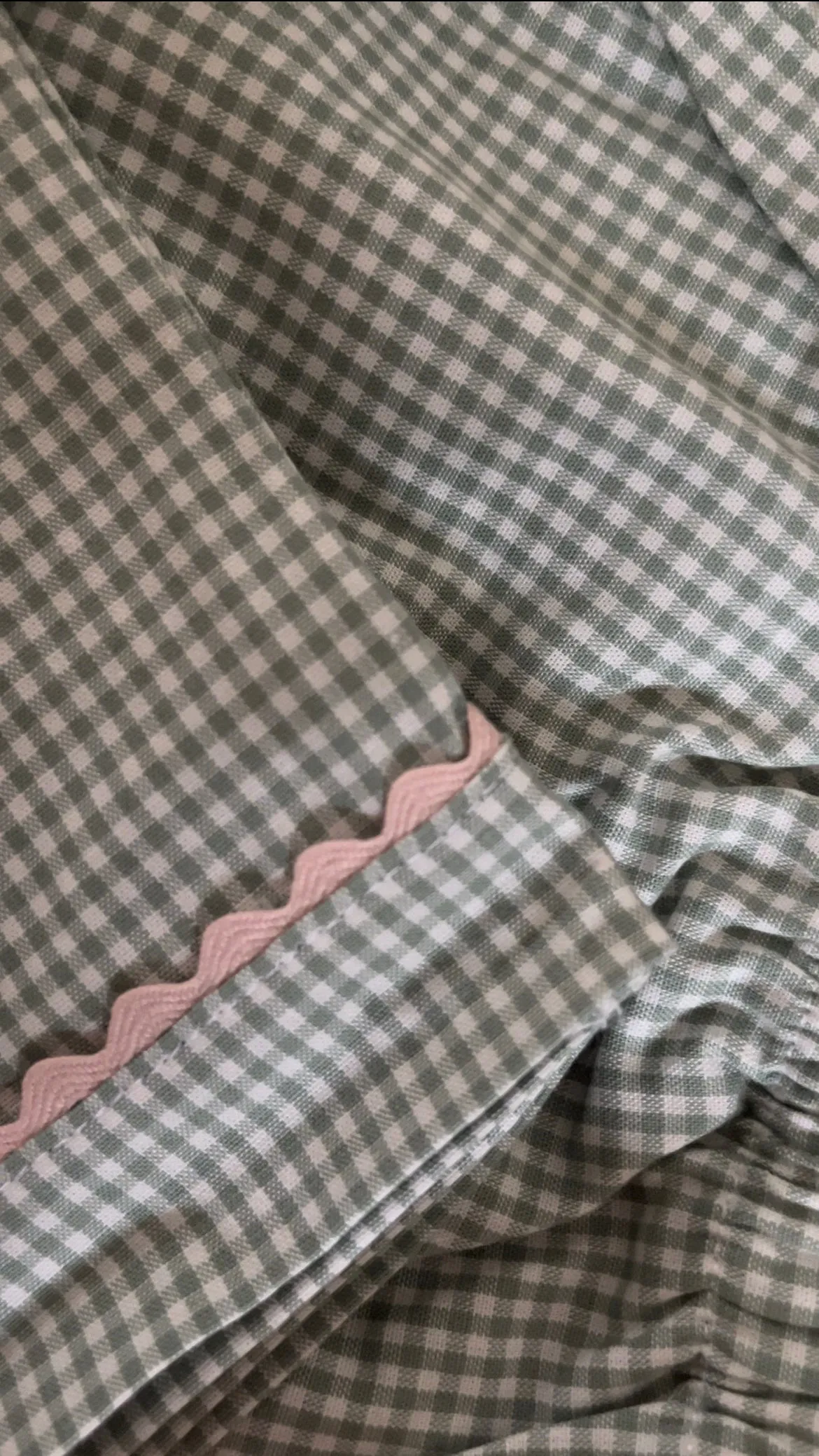 Sage Gingham Luce Pajamas