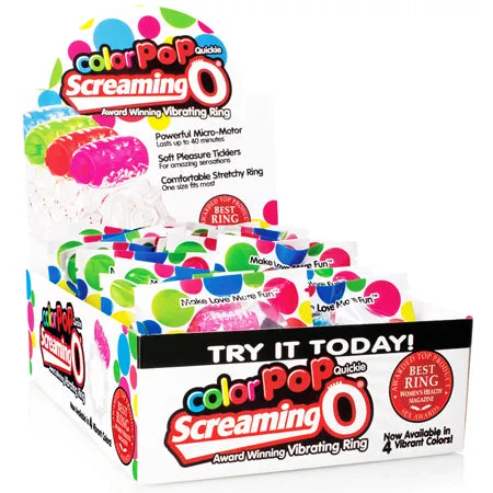 Screaming O Color Pop Quickie - Asst. Colors Box of 24