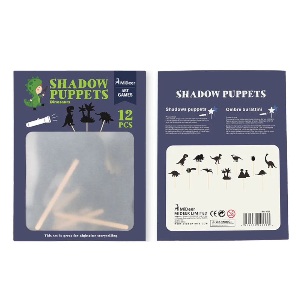 Shadow Puppets: Dinosaur 12pc