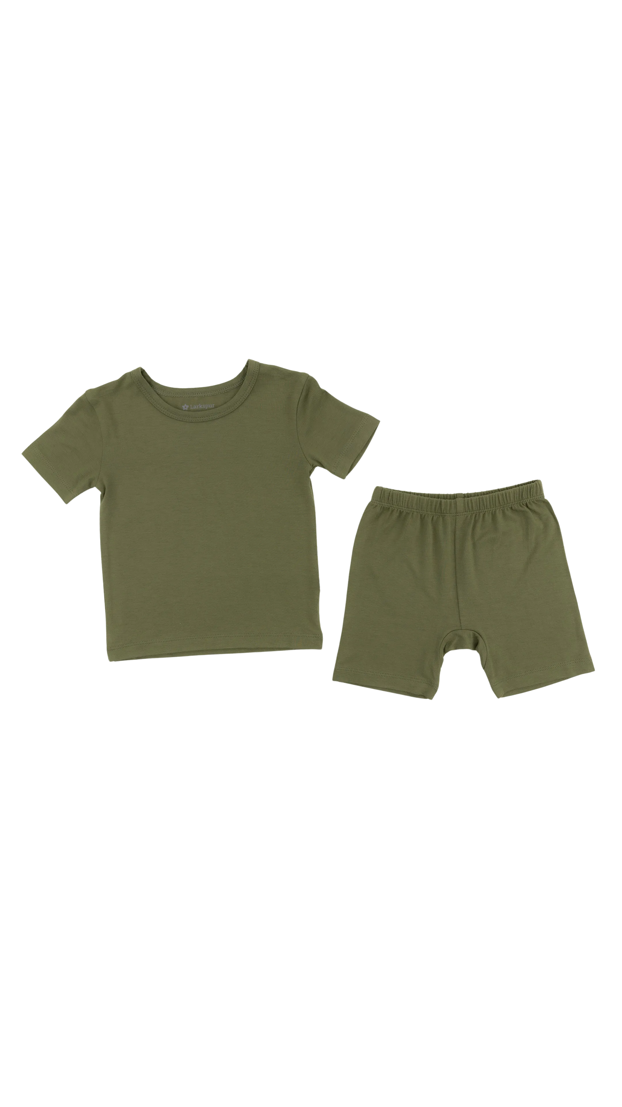 Short PJ Set in Olive