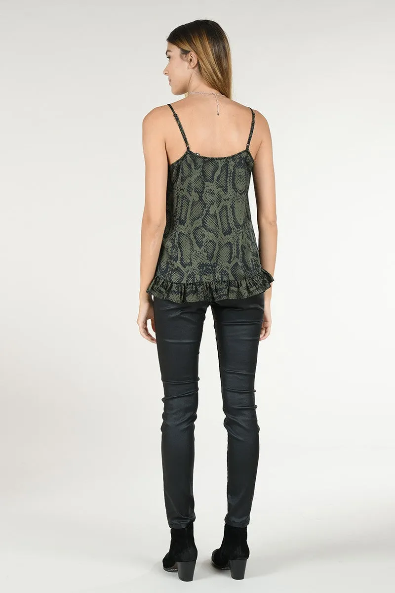 Snake Print Camisole