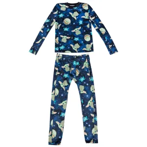 Star Wars The Mandalorian The Child Grogu All Over Youth 2-Piece Pajama Set