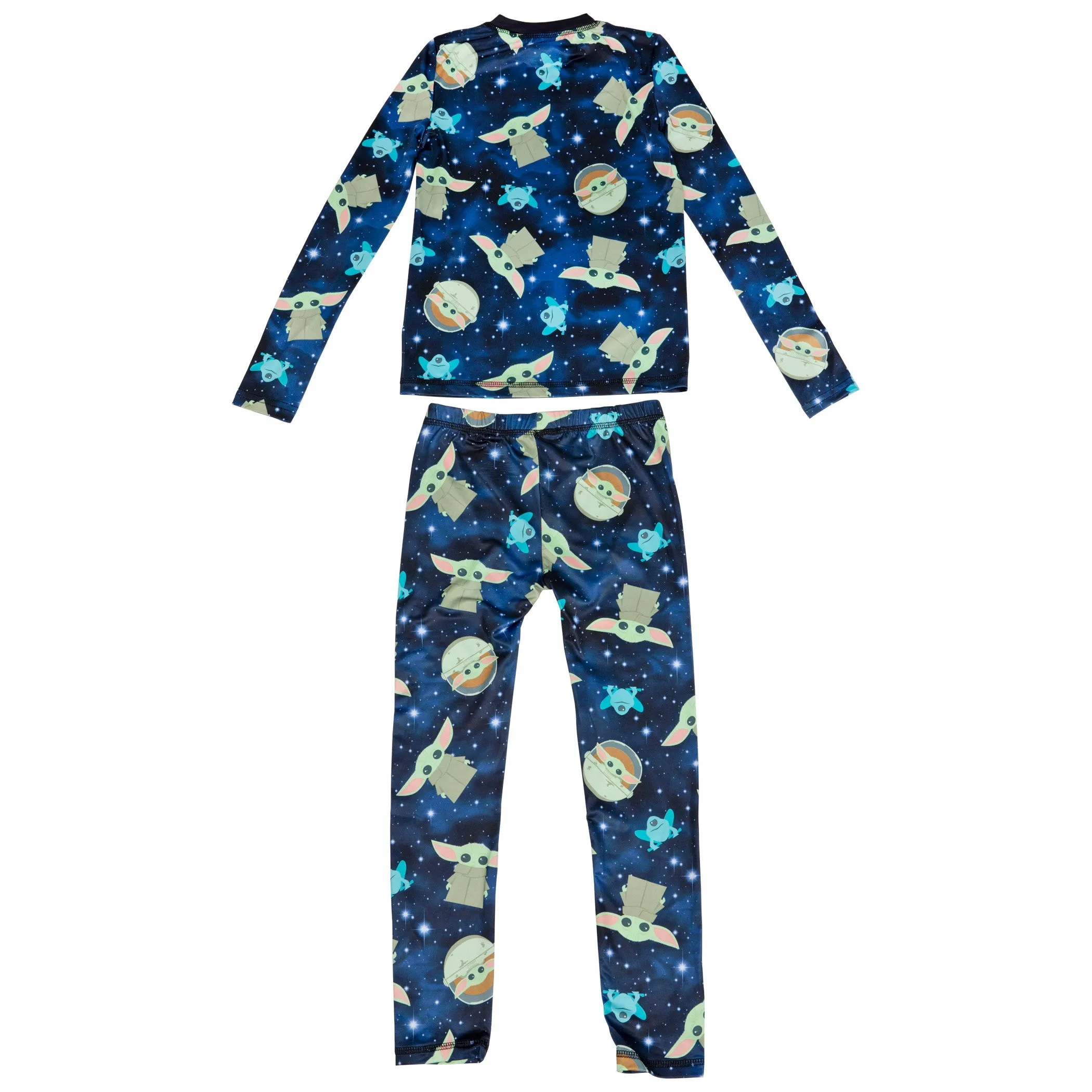 Star Wars The Mandalorian The Child Grogu All Over Youth 2-Piece Pajama Set