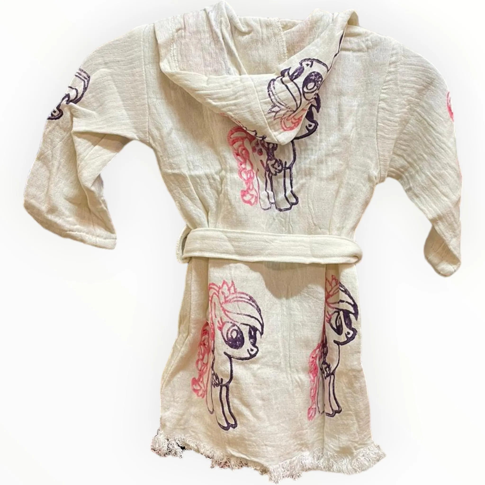 Turkish Towel Kids Bathrobe