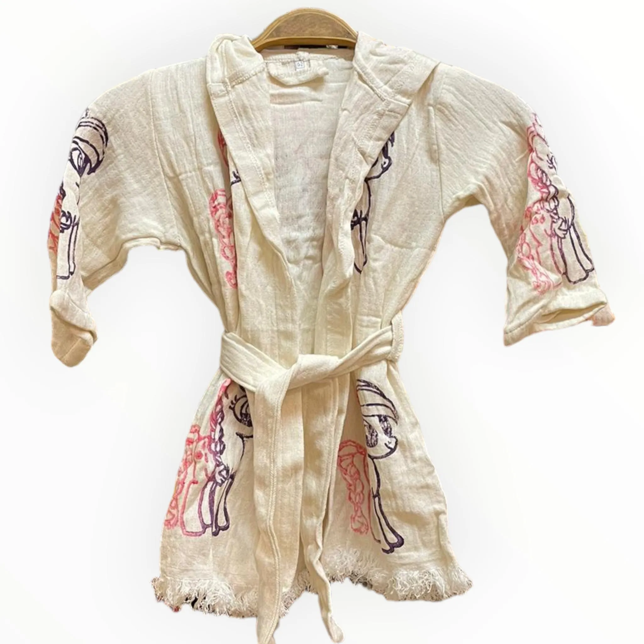 Turkish Towel Kids Bathrobe