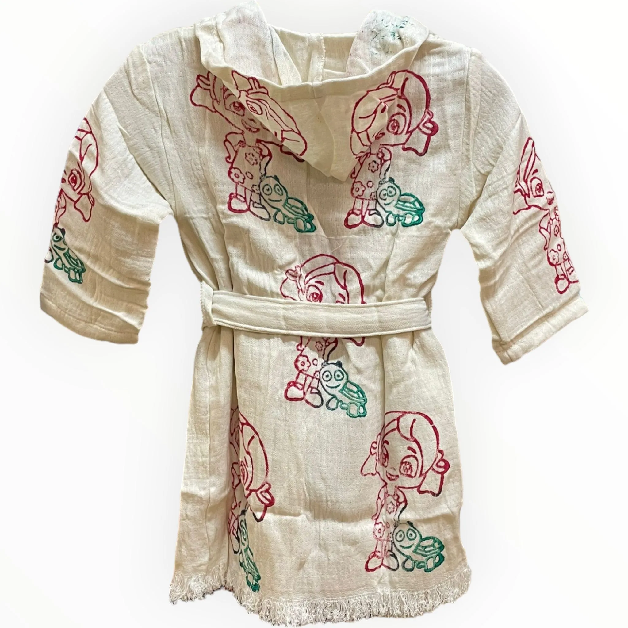 Turkish Towel Kids Bathrobe