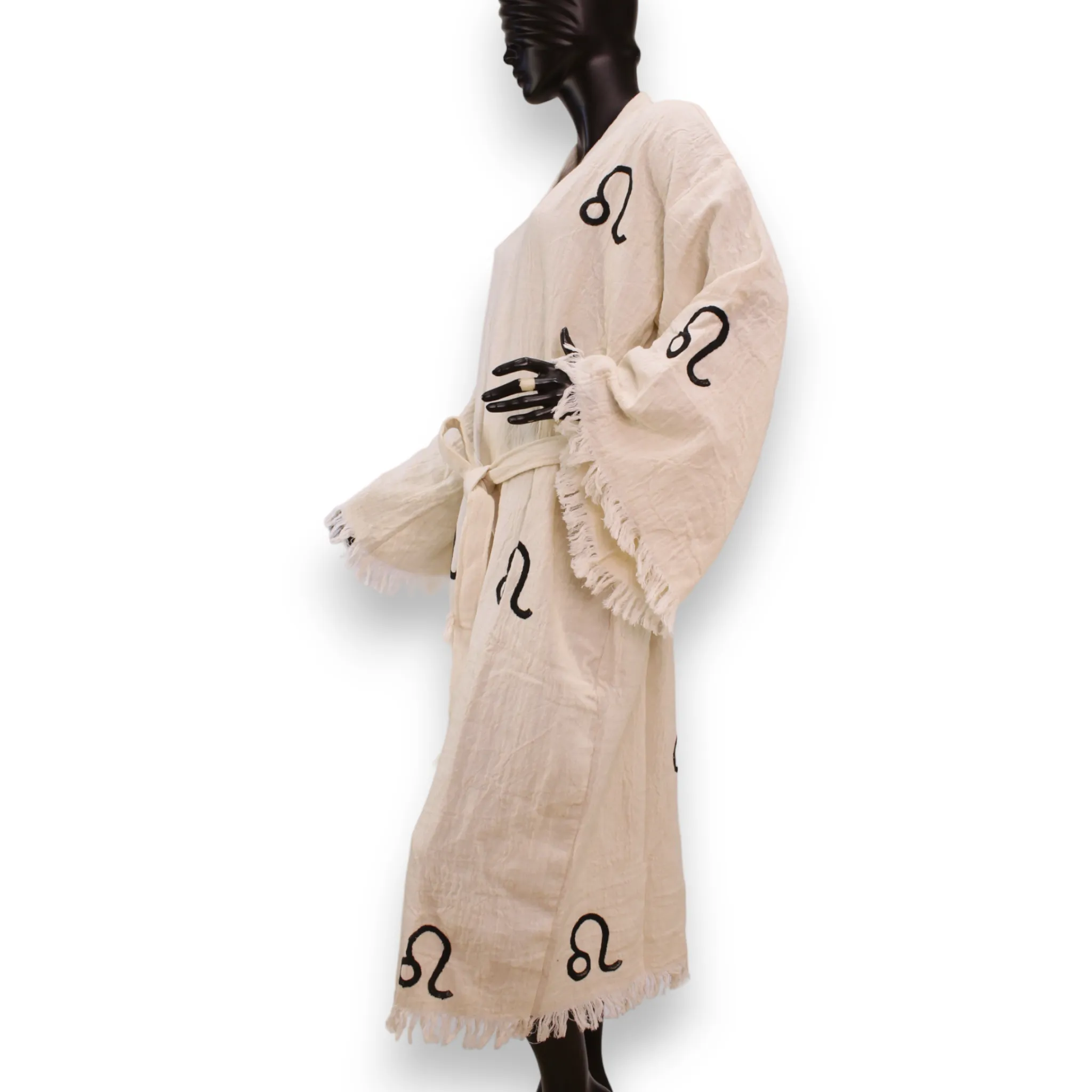 Turkish Towel Kimono Kaftan Bathrobe - Kimono Robe