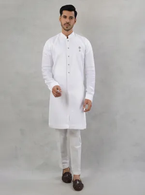 White  Kurta Pajama | TULA