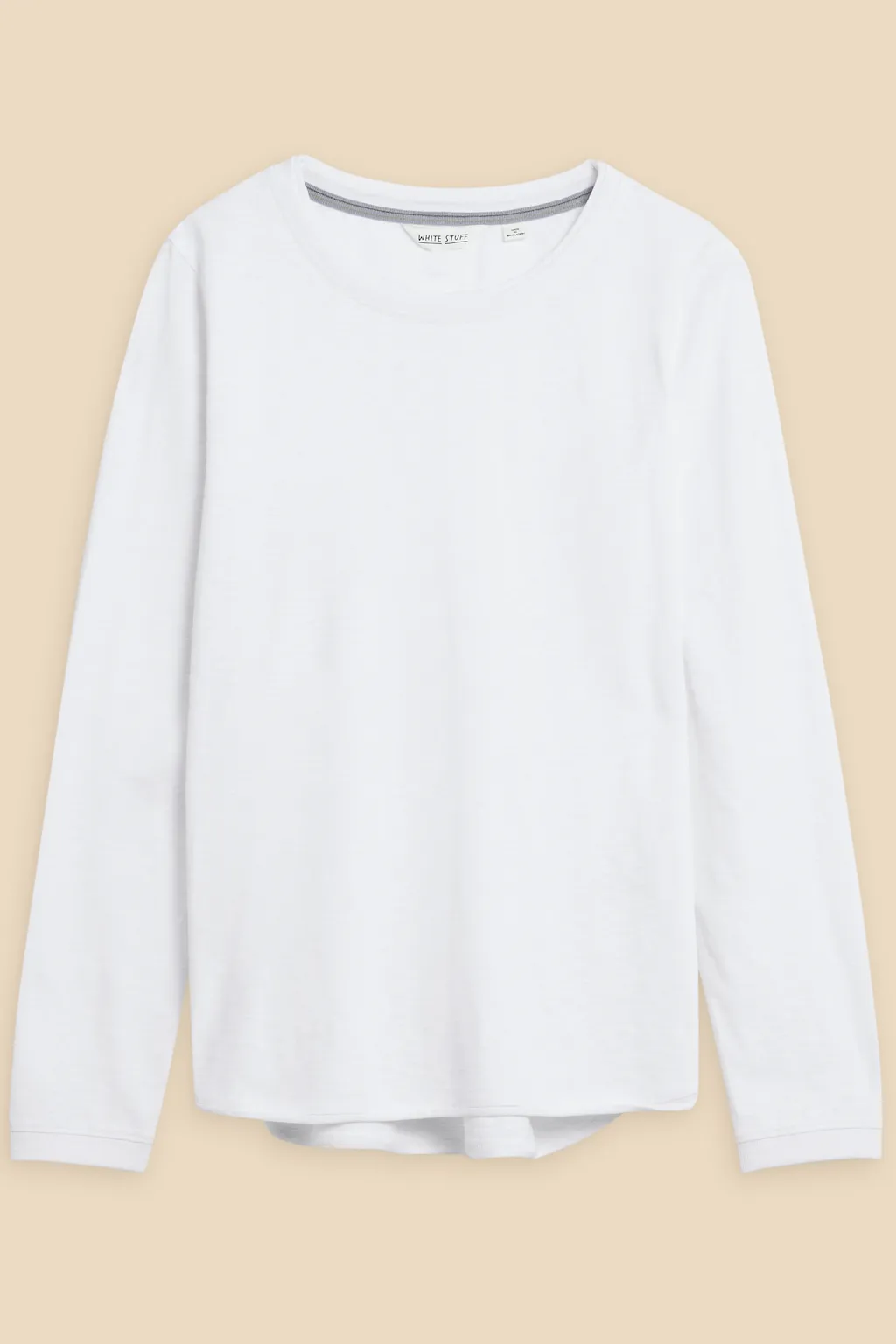 White Stuff Clara LS Bril White Tee