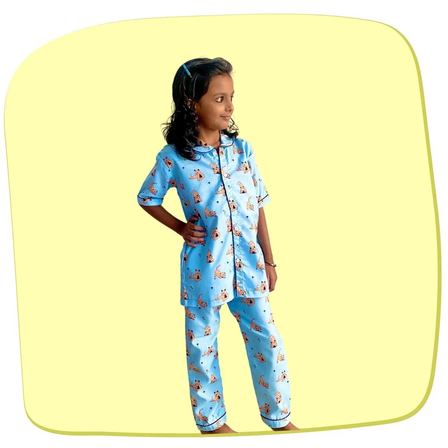 Wild Cat Pajama Set