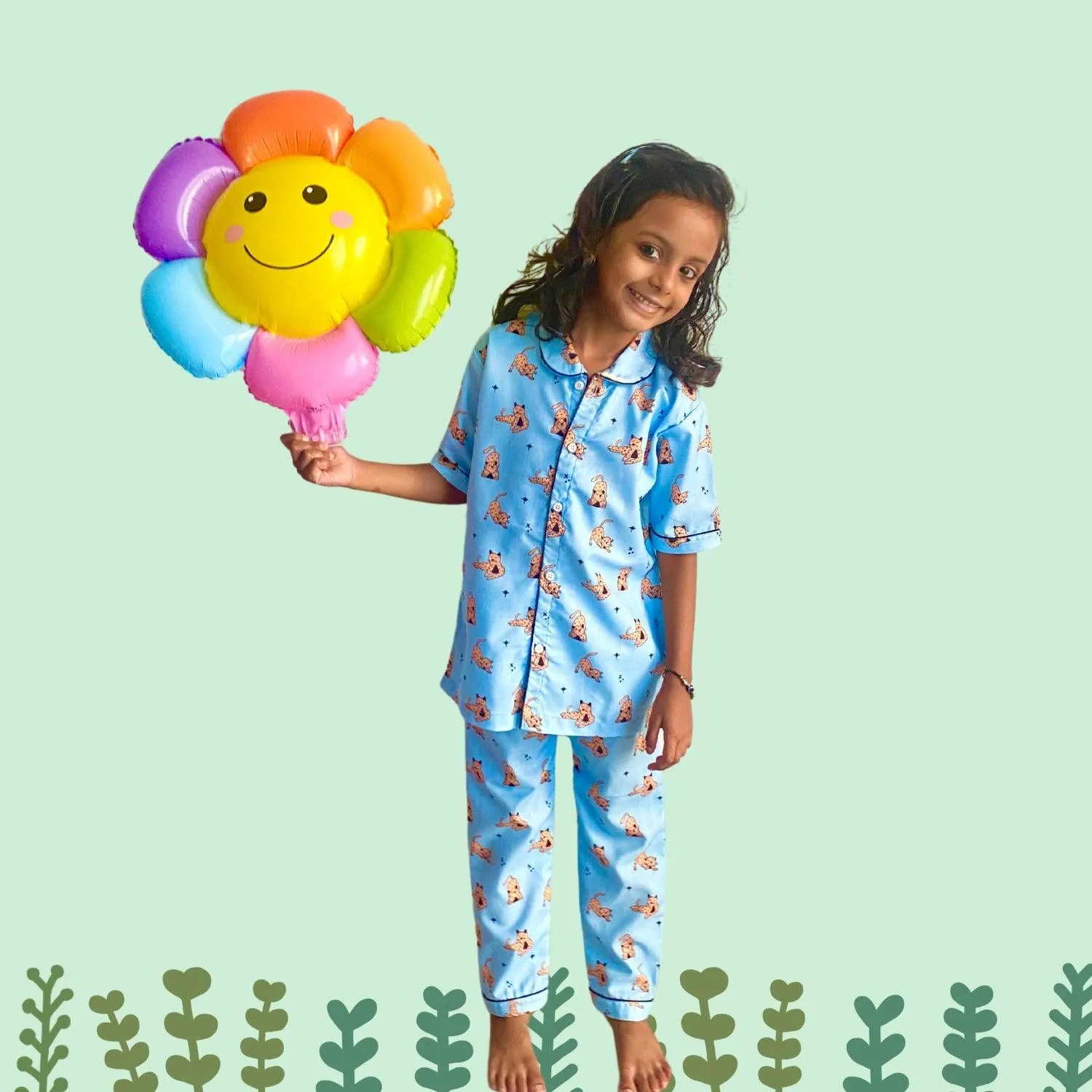 Wild Cat Pajama Set